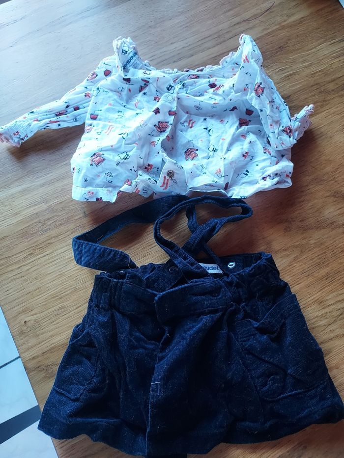 Ensemble en taille 6 mois