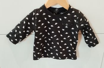 T-shirt ML garçon 6 mois kitchoun