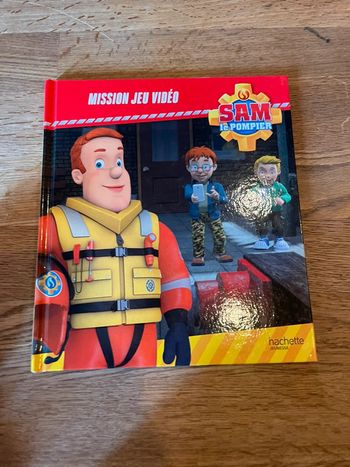 Livre Sam le pompier Mission jeu vidéo