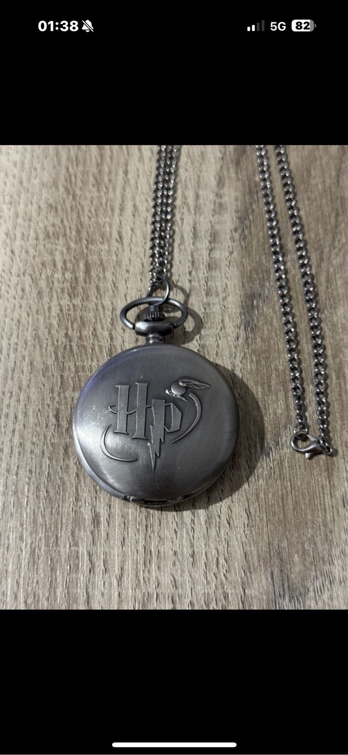 Montre à gousset Harry potter - photo numéro 2