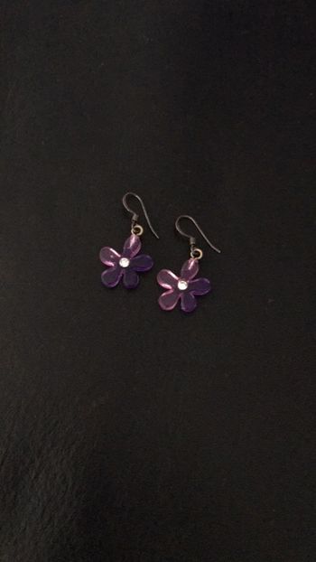 Boucle d’oreilles fleurs femme