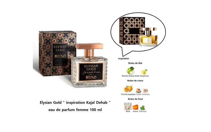 Elysian Gold " inspi Kajal Dehab " eau de parfum femme 100 ml - photo numéro 2