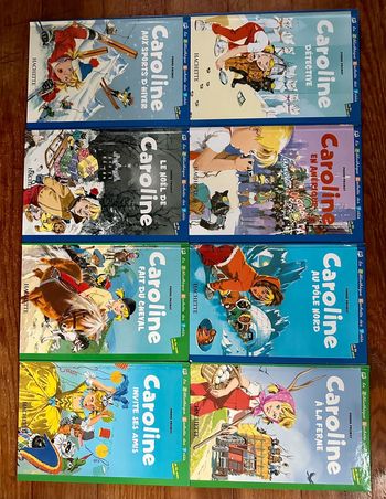 Lot de 8 albums Caroline Pierre Probst livres bd Hachette Jeunesse Pierre Probst