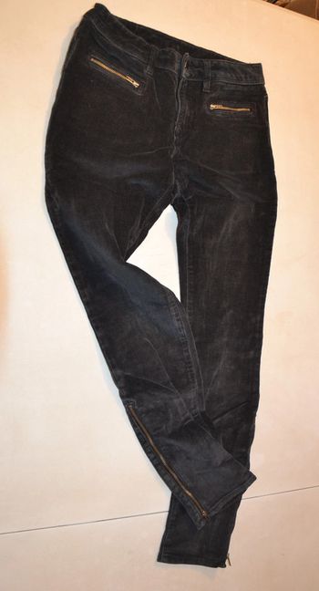 pantalon velours noir Gap kids fille 12 ans