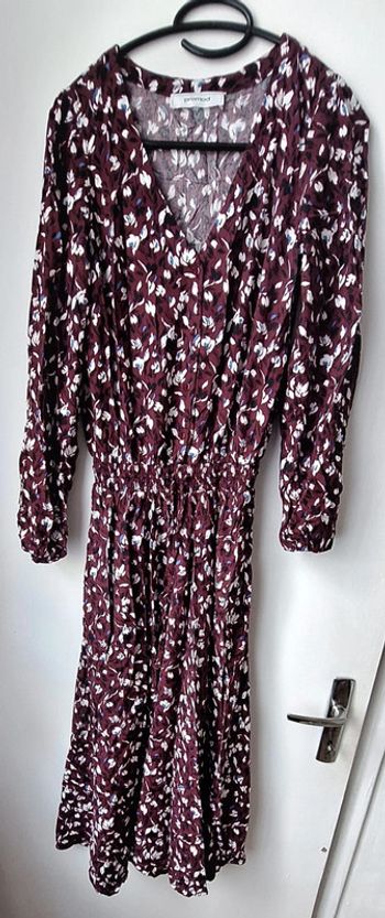 Jolie Robe d'été Fleurie Promod