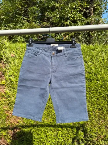 Bermuda en jean bleu marine – Marque Camaïeu