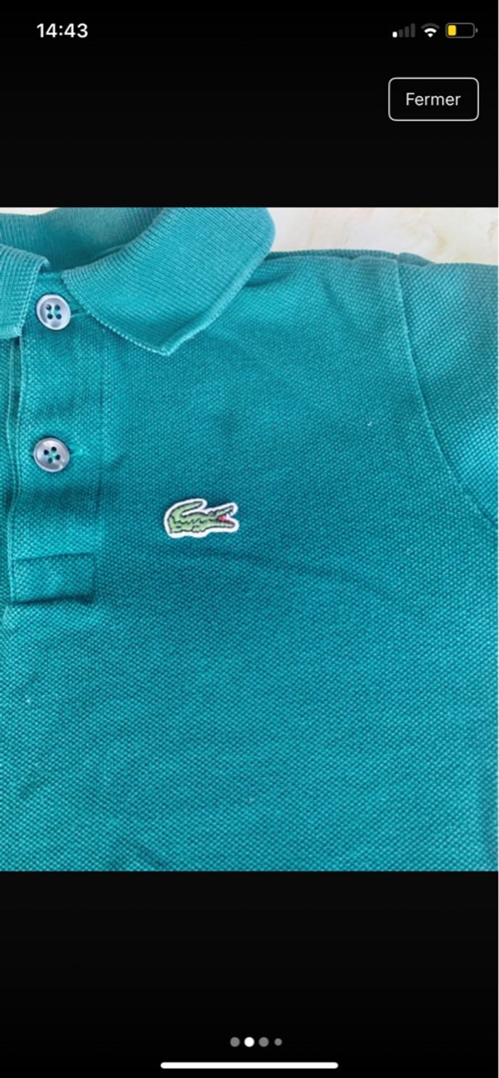 Polo Lacoste - photo numéro 2