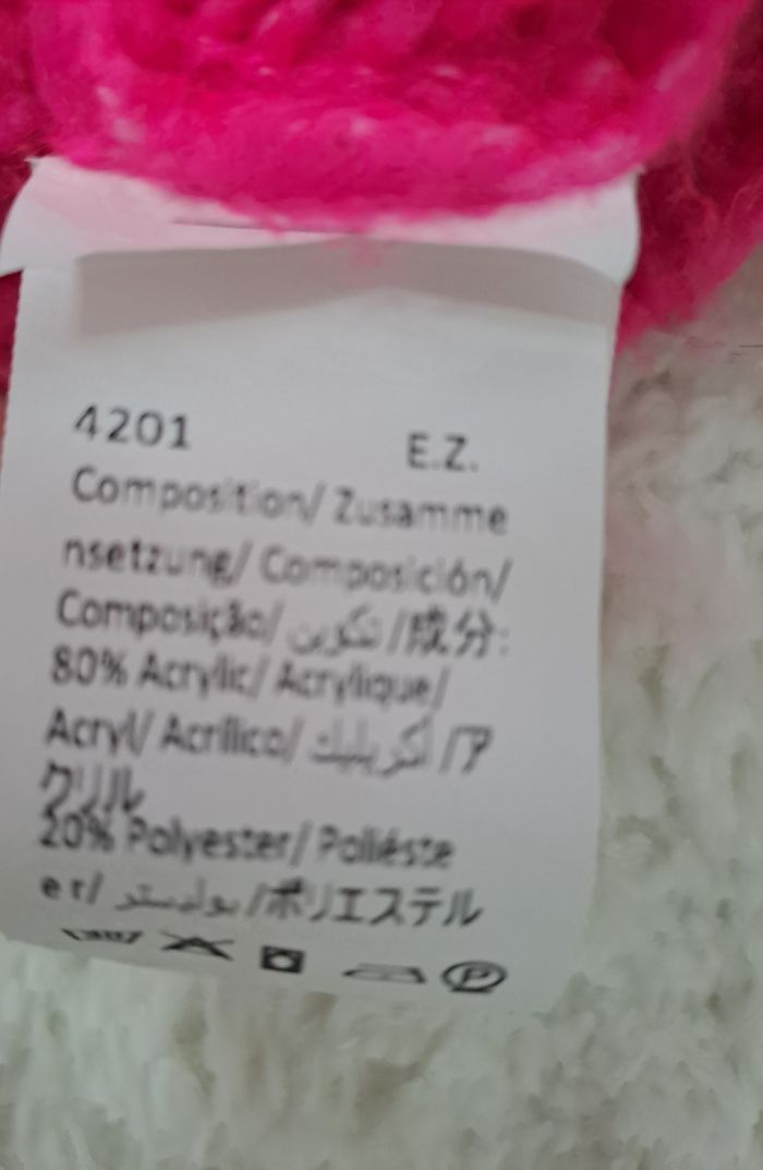 Pull col roulé rose taille L - photo numéro 7