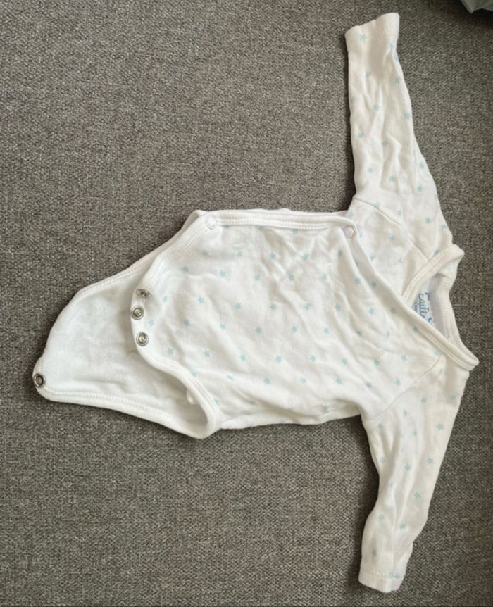 Lot de 6 bodies manches longues 1 mois - photo numéro 2