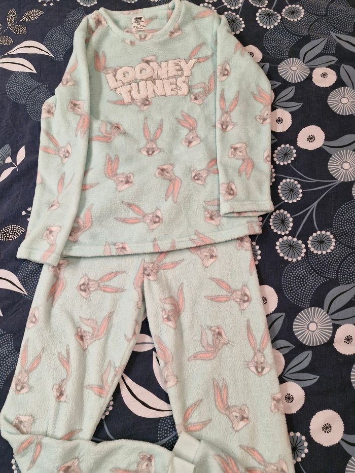 Ensemble pyjamas chaud femme/fille Looney TUNES taille 32-34