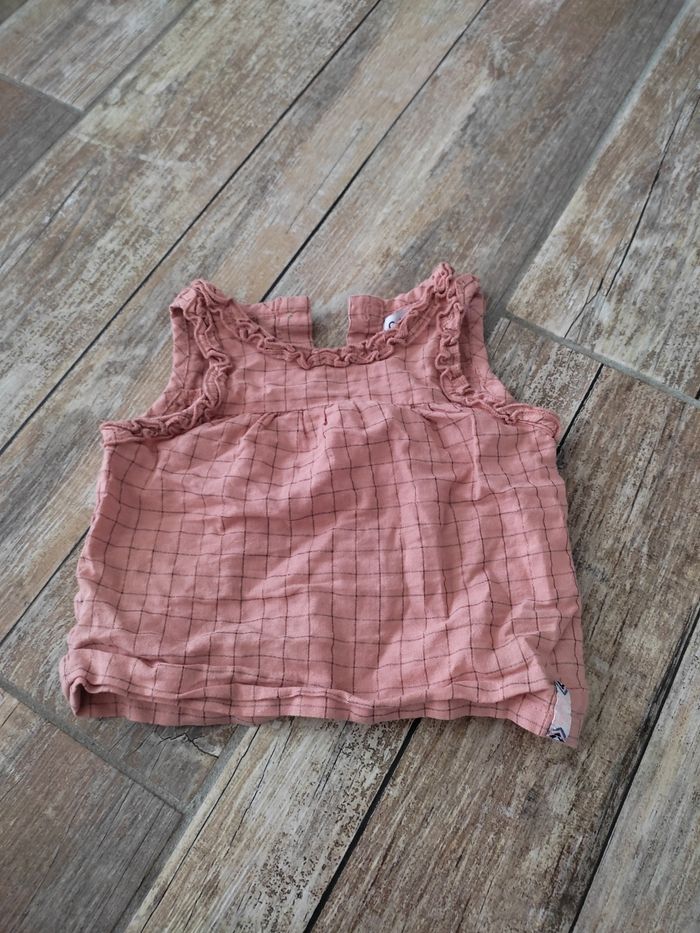 Petit haut manches courtes cree 3 mois creeks