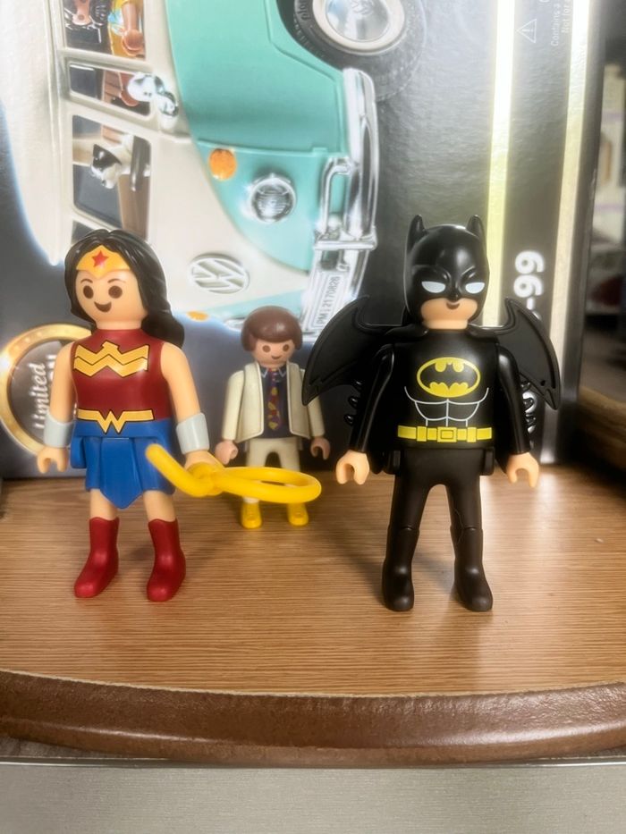 Lot Playmobil Kinder maxi DC Comics