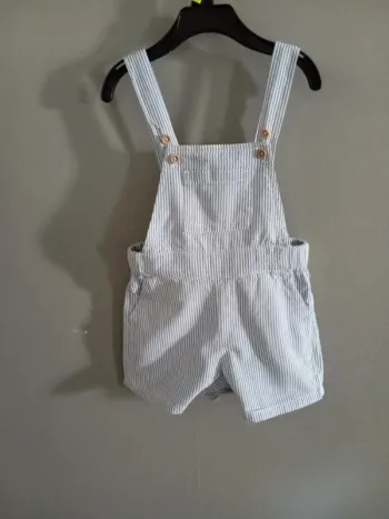 Salopette short 9 mois