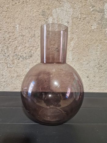Vase noir fumée
