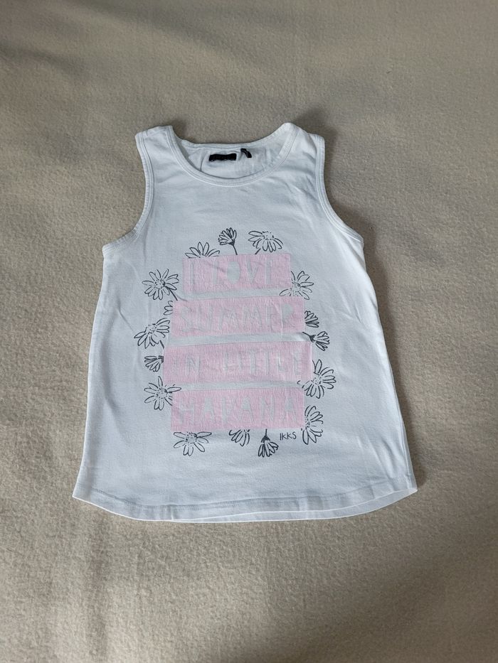 T-shirt manches longues ikks 8 ans 128 cm - photo numéro 7
