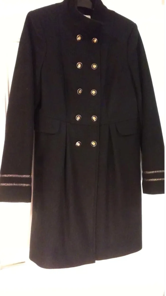 Manteau chaud  en  laine T38 - photo numéro 9