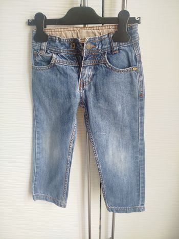 Jean bleu garçon sergent major 4 ans 