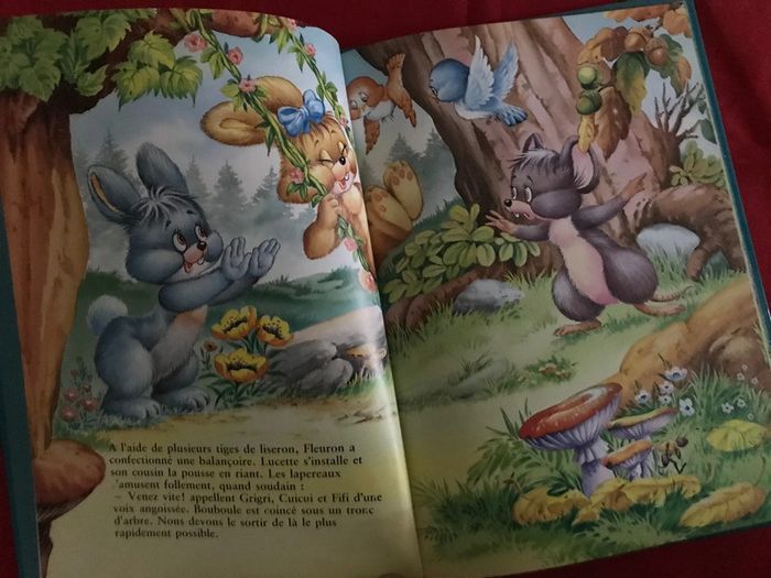 Livre petit lapin bleu - photo numéro 5
