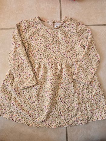Robe fleuri hiver/ automne