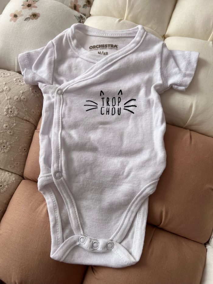 Lot de 4 body naissance - photo numéro 4