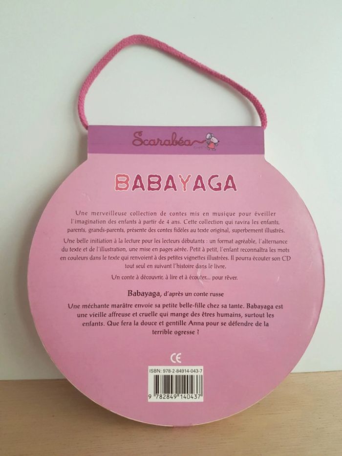 Livre Babayaga avec CD audio - photo numéro 2
