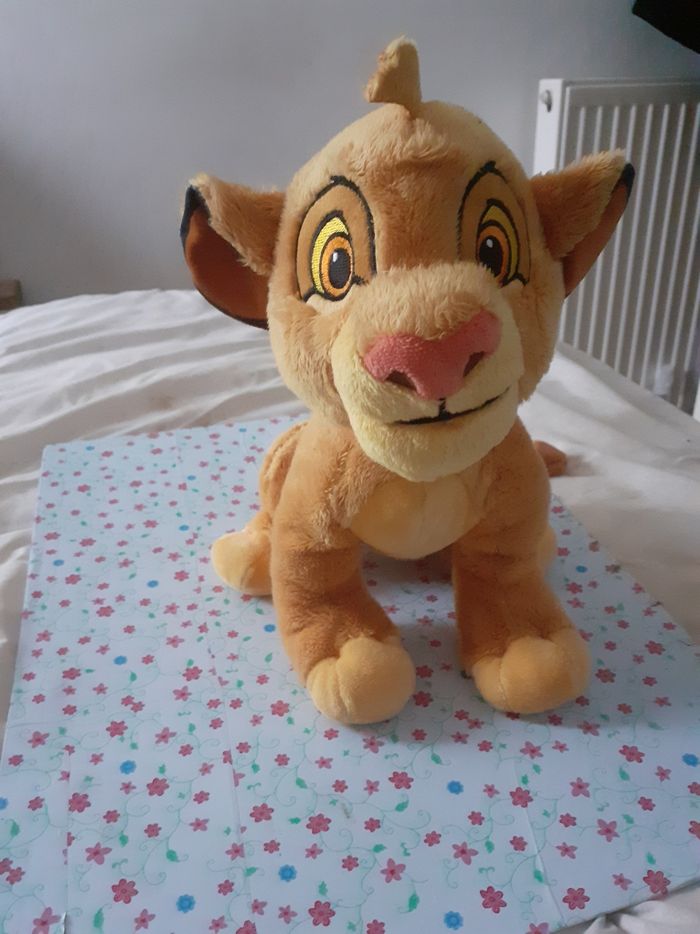Peluche le roi lion 🦁 Disney