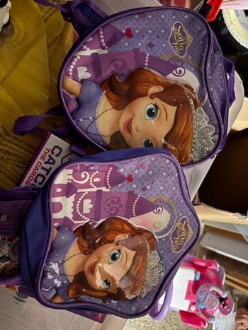 Lot de 2 sacs à dos Sofia idéale jumelle 