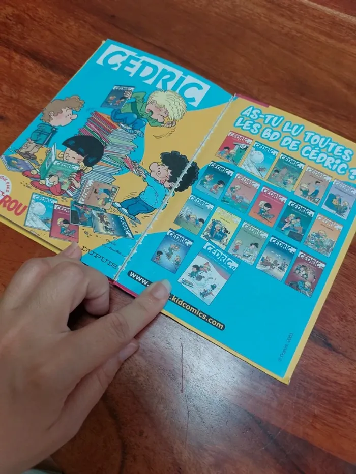 Livre cedric tout est dans la tête - photo numéro 6