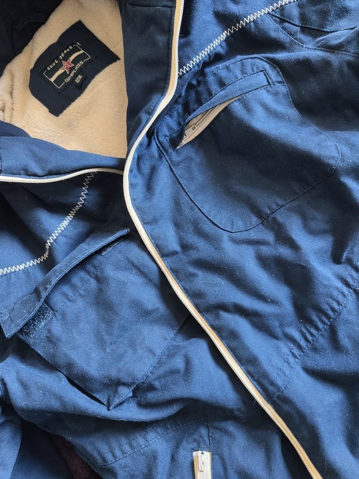 Manteau parka bleu marine Complices 12 ans - photo numéro 6