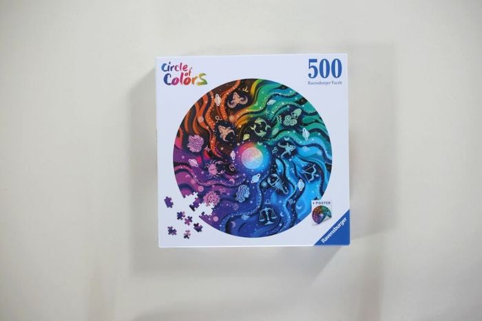 Puzzle rond 500 pièces "Astrology" collection Circle of colors, Ravensburger