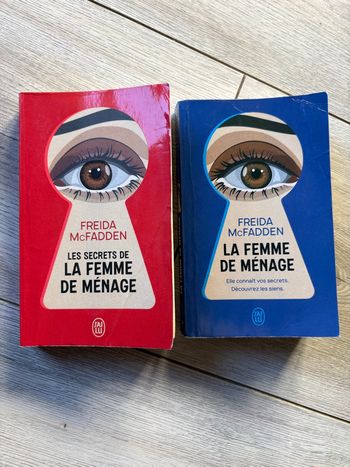 2 tomes la femme de ménage de Freida McFadden 