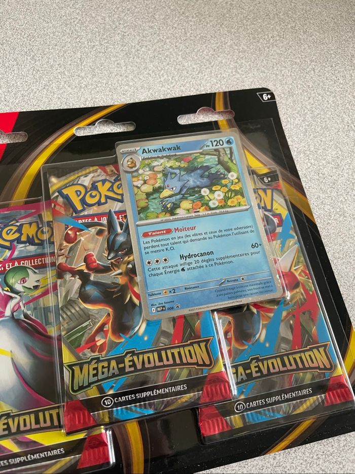 Tripack Pokemon Méga Évolution (ME01/EV11) - photo numéro 2