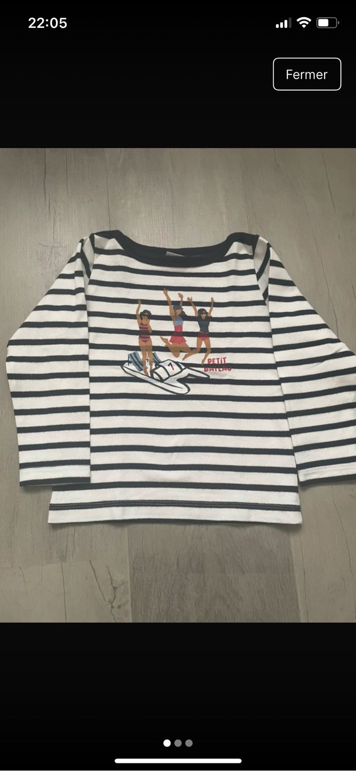 Sweat shirt petit bateau