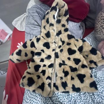Veste Doudoune Type Léopard