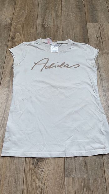 Tee-shirt Adidas blanc 12 ans