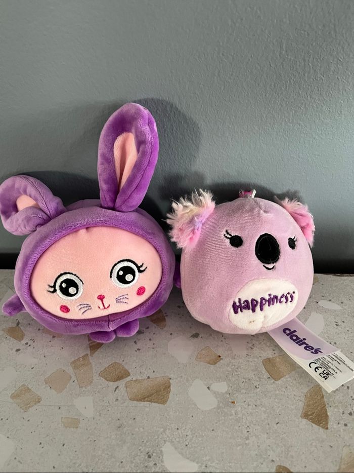 Lot 2 peluches