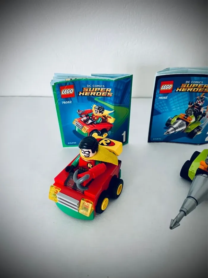 LEGO Super Heroes 76062 - Mighty Micros : Robin vs Bane - Complet avec Notice - photo numéro 2