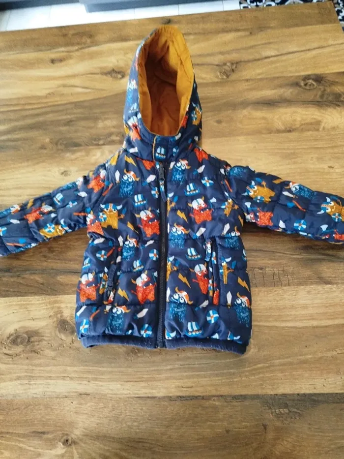 Parka 6 mois réversible - photo numéro 3