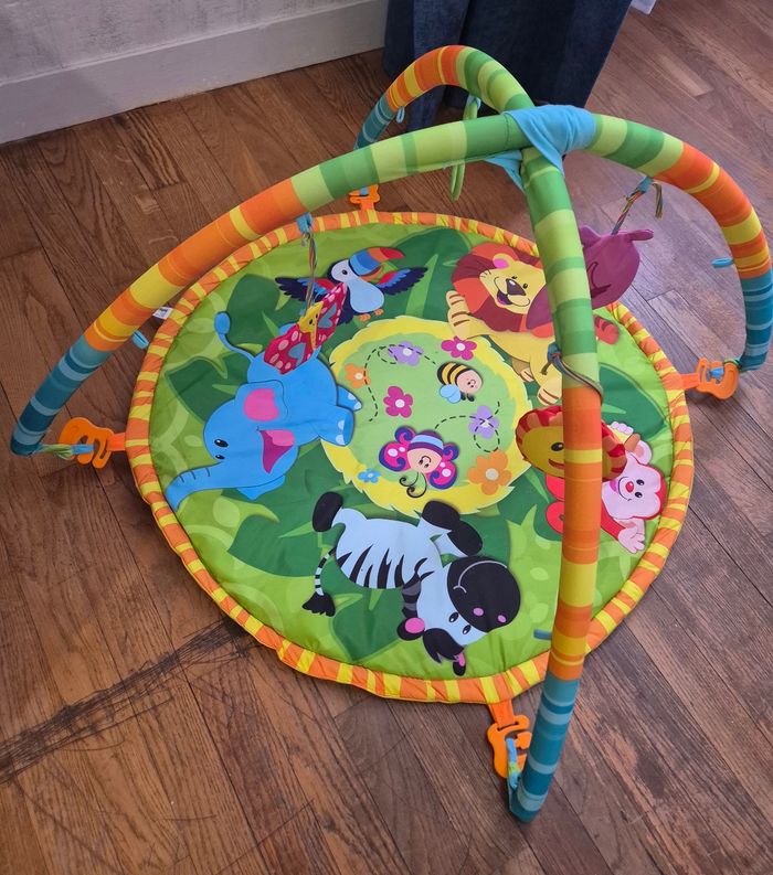 Tapis d'éveil jungle baby carrefour winfun 1er age - photo numéro 2