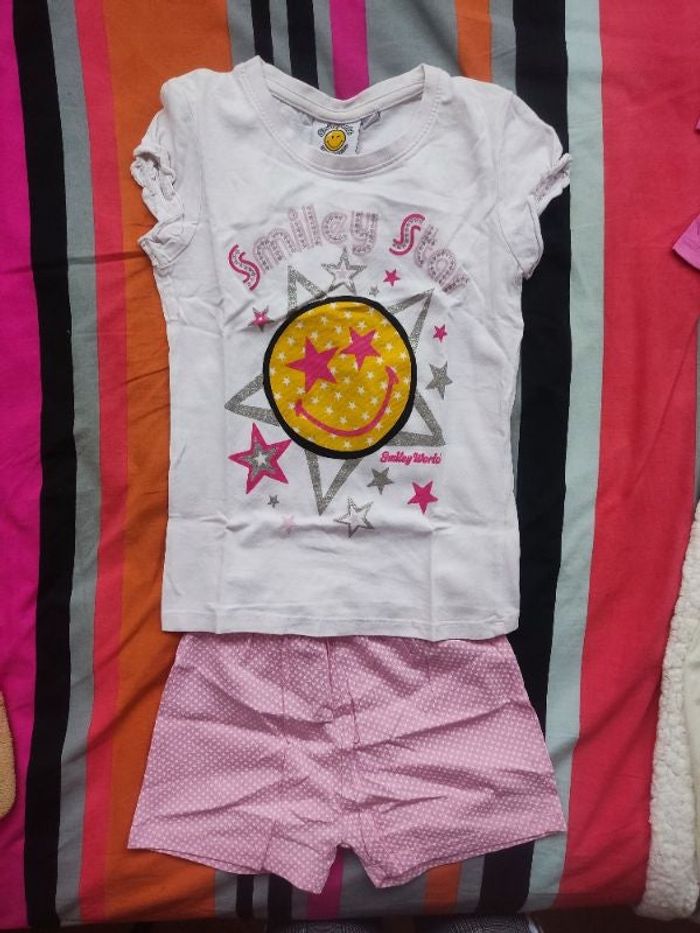 Pyjama short 2 pièces
