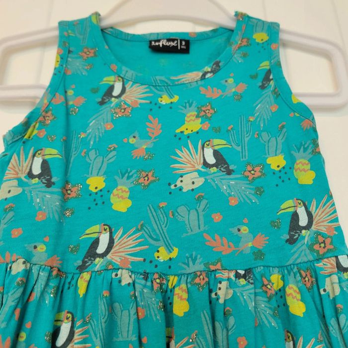 Robe Influx 3 ans motif toucan - photo numéro 3