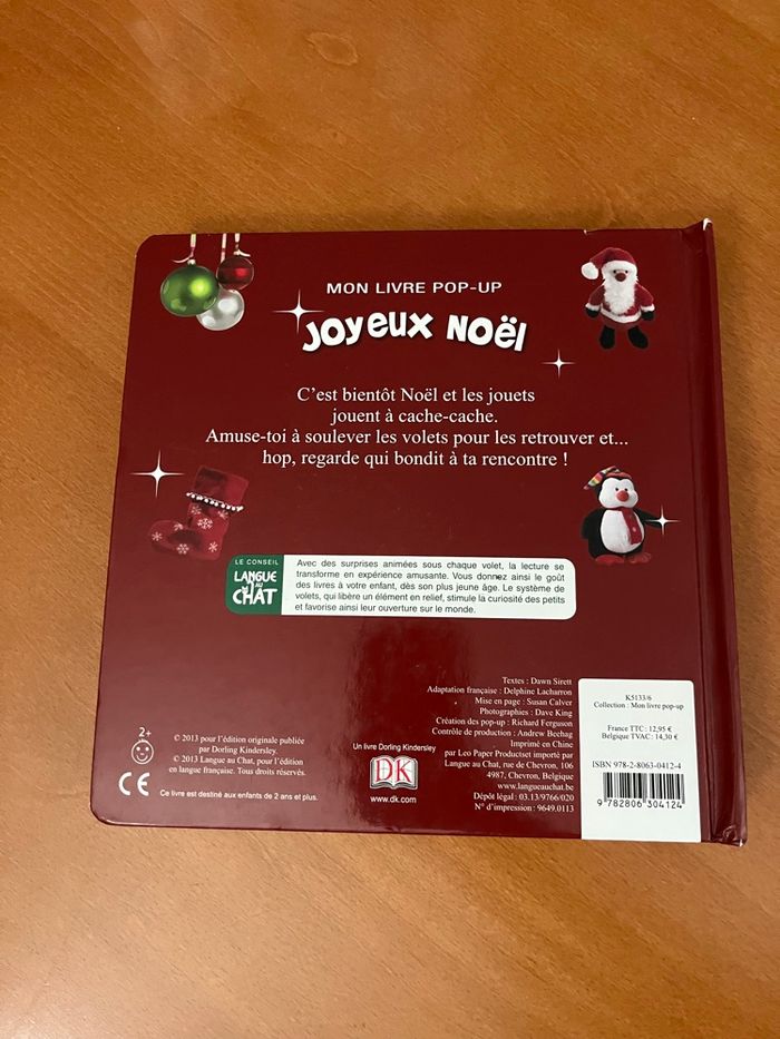 Livre Pop up Joyeux Noël - photo numéro 5