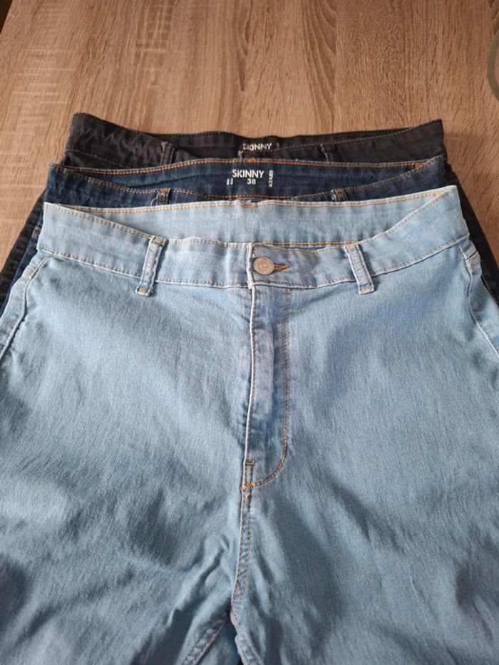 Lot de jeans skinny femme 38 - photo numéro 5