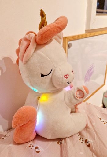 Doudou licorne