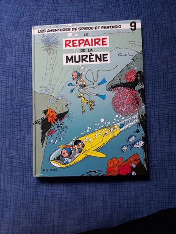 Tome 9 Spirou et Fantasio - Le Repaire de la murène