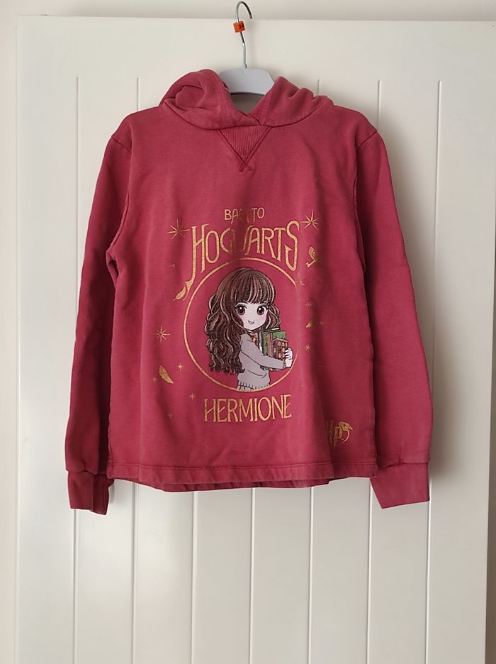 Sweat à capuche fille Hermione Granger 7 ans - photo numéro 2