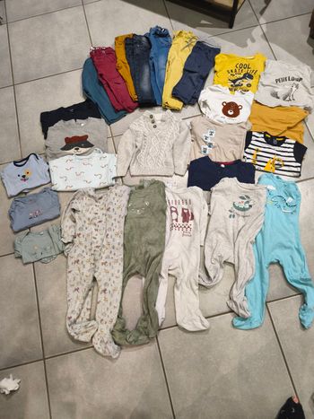 Lot 18 mois hiver mi saison