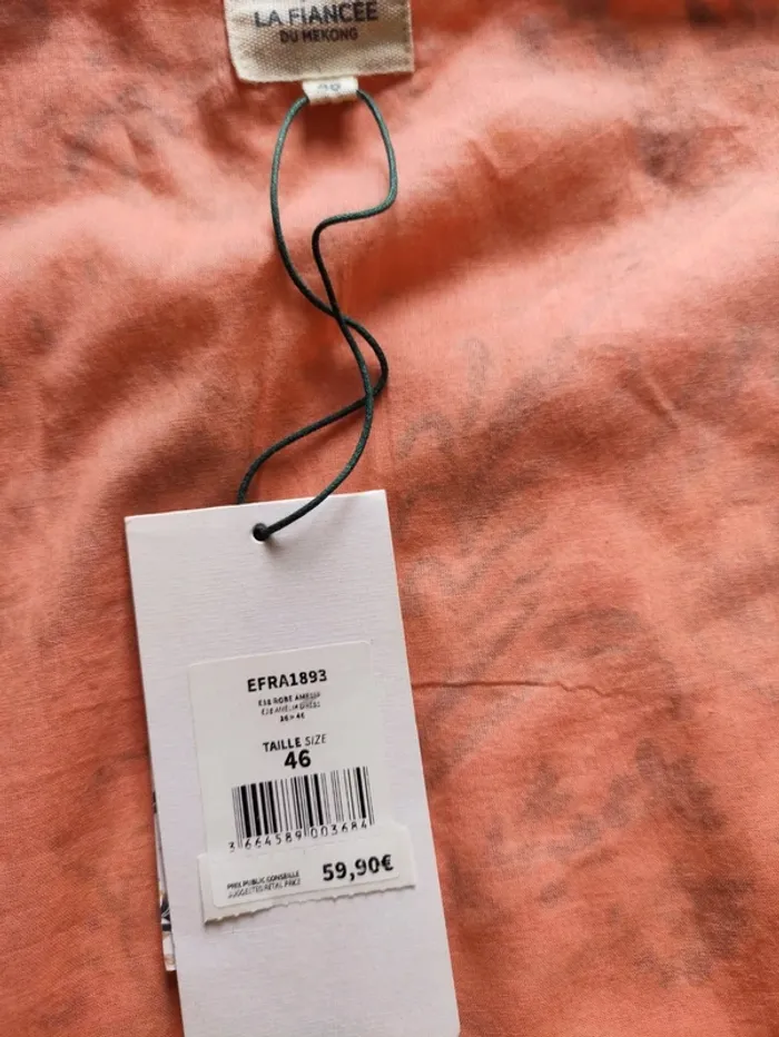 💋 Amelia 🍑 robe colorée en coton 🦀46/44 - photo numéro 2