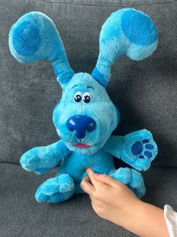 Peluche interactive blue