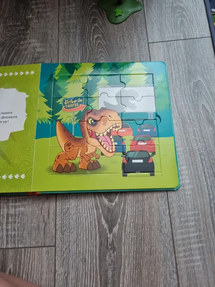 Mon grand livre puzzle Jurassic World - photo numéro 6
